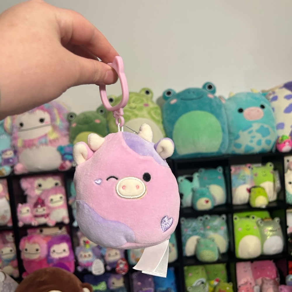 Squishmallows Pink and Purple Stuffed Animal